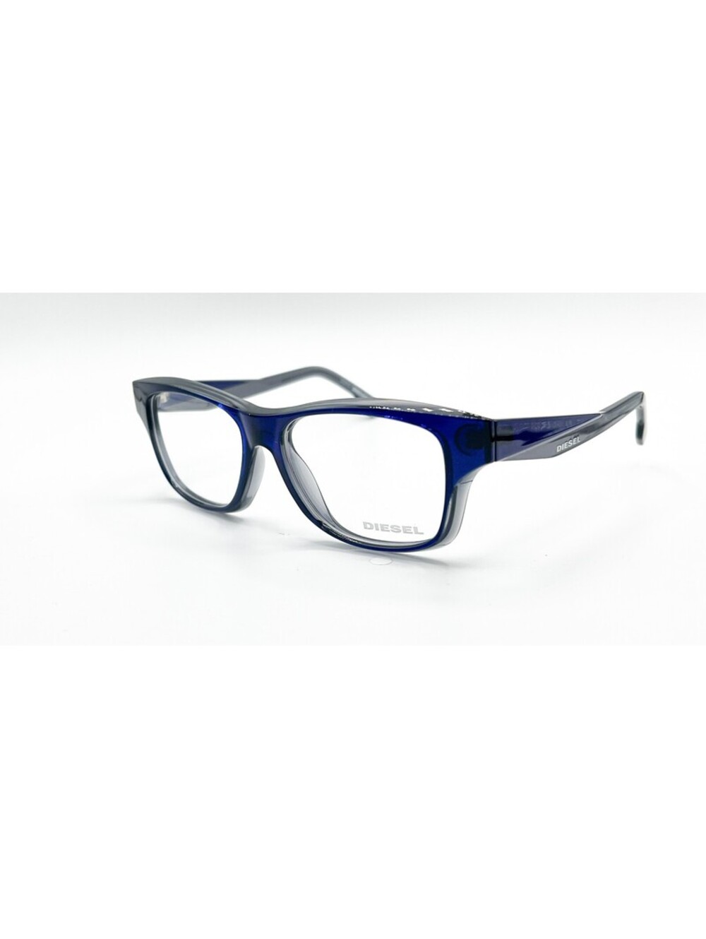 Diesel Dl5065 096 Blue Striped Light Blue Authentic Eyeglasses 52-15-145